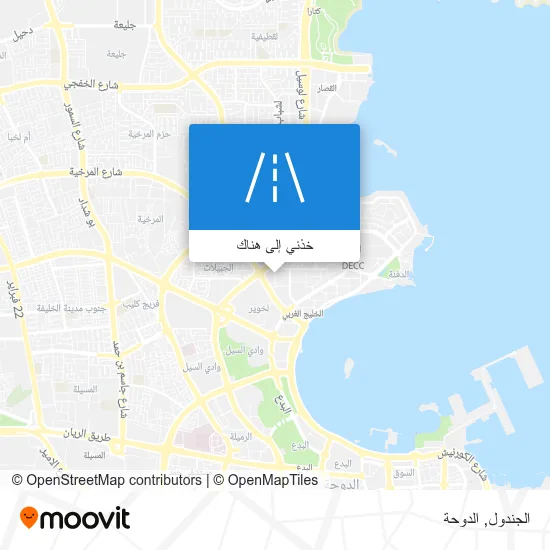 خريطة الجندول
