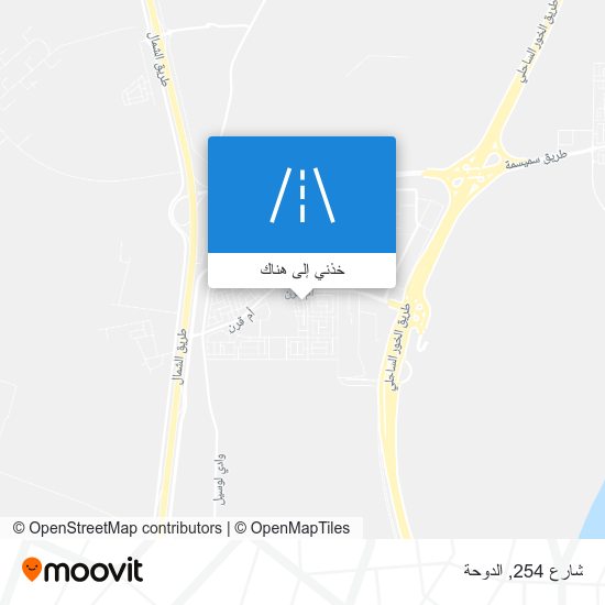 خريطة شارع 254
