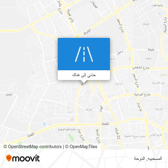 خريطة المسحبيه