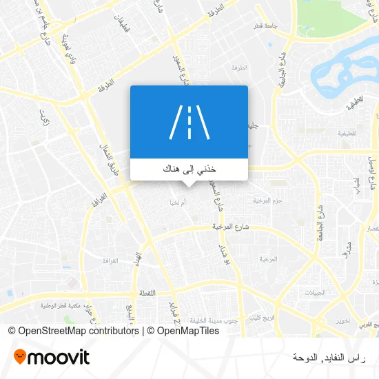 خريطة راس النفايد