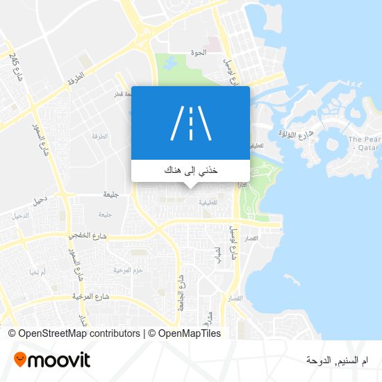 خريطة ام السنيم