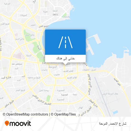 خريطة شارع الاحمد