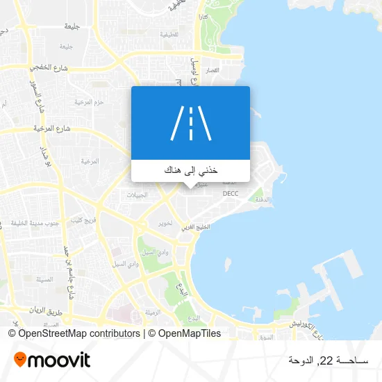 خريطة ســاحـــة 22