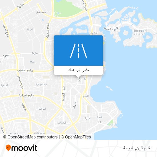 خريطة نقا ام قرن