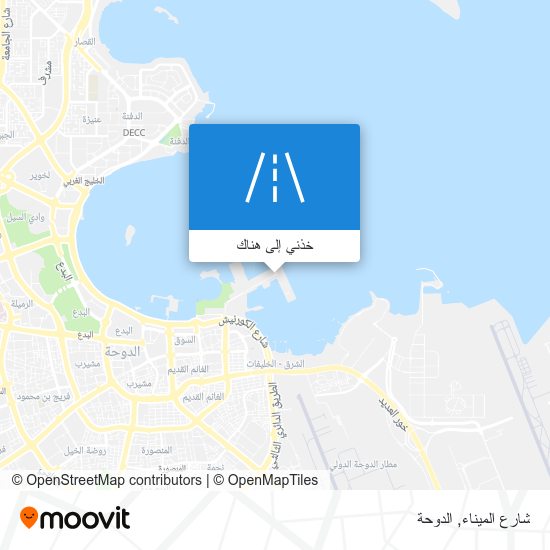 خريطة شارع الميناء