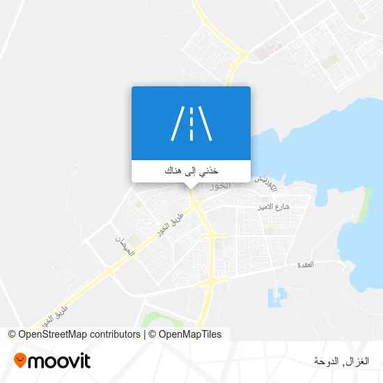 خريطة الغزال