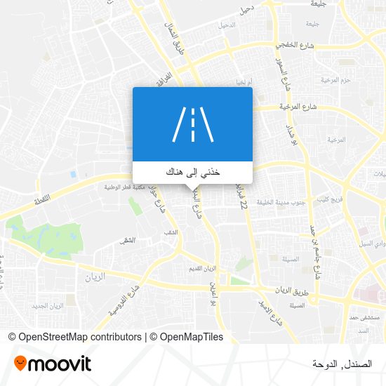 خريطة الصندل