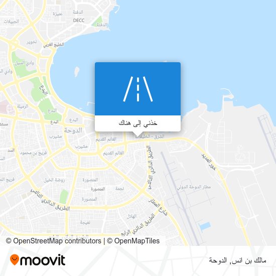 خريطة مالك بن انس