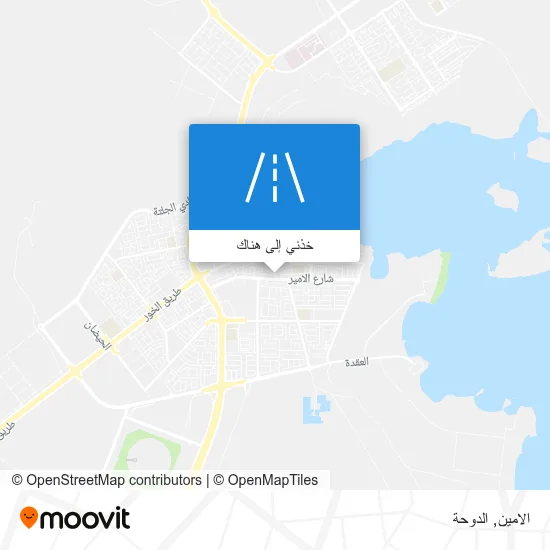 خريطة الامين