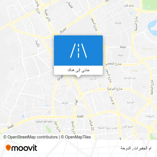 خريطة ام الجفيرات