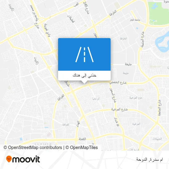 خريطة ام سدرة