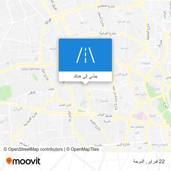 خريطة 22 فبراير