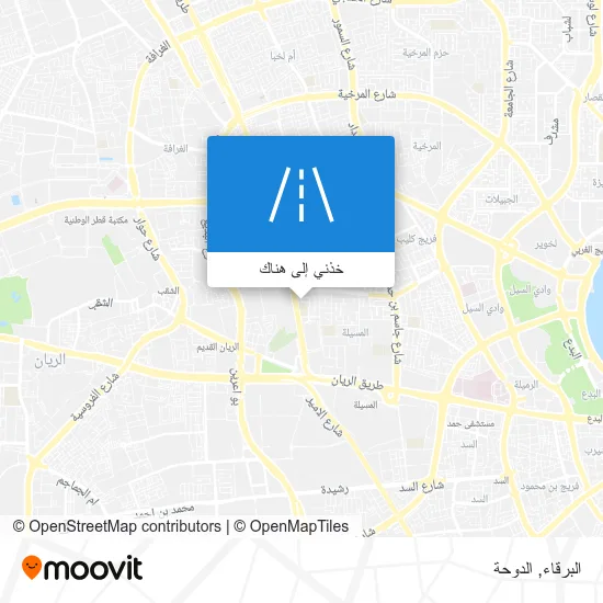 خريطة البرقاء