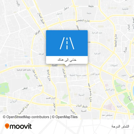 خريطة الثمام