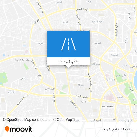 خريطة ساحة الشحانية