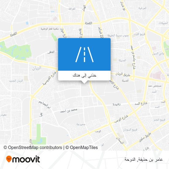 خريطة عامر بن حذيفة