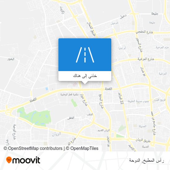 خريطة رأس المطبخ