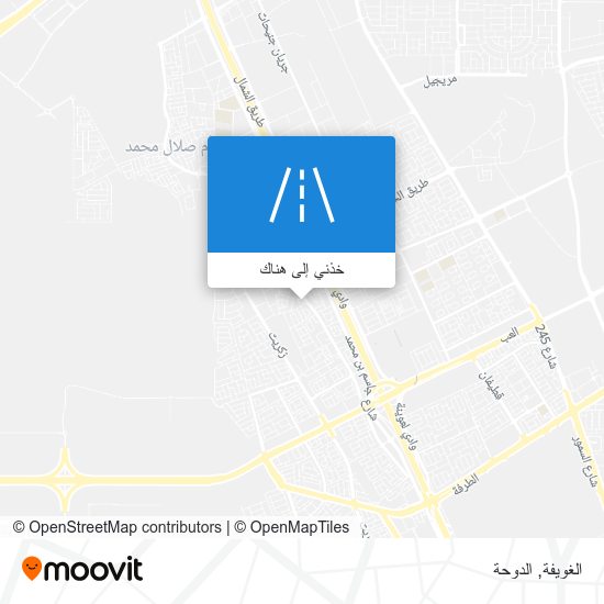 خريطة الغويفة