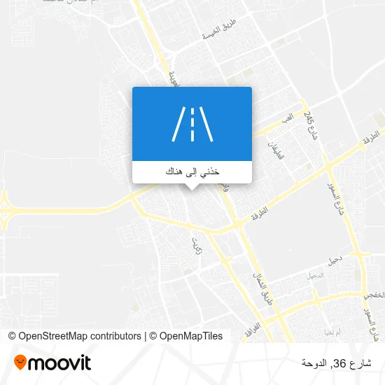 خريطة شارع 36