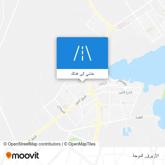 خريطة الأزيرق