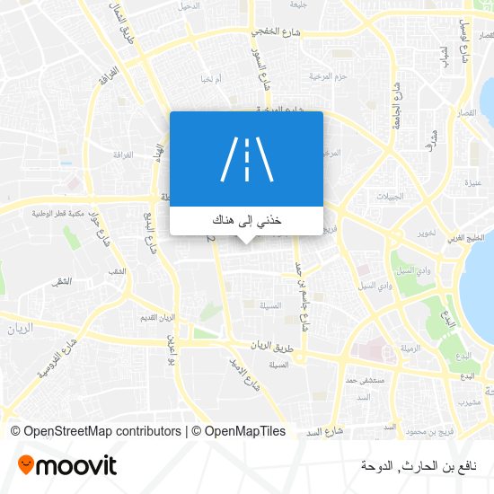 خريطة نافع بن الحارث