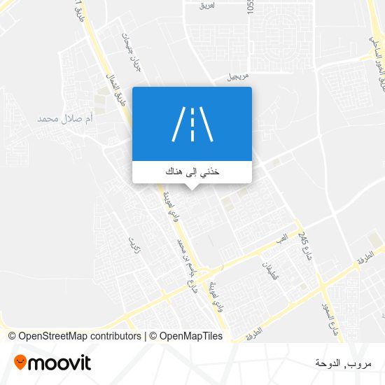خريطة مروب