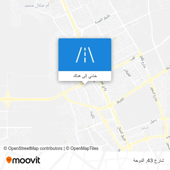 خريطة شارع 43