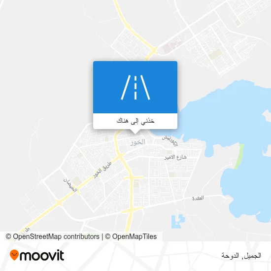 خريطة الجميل