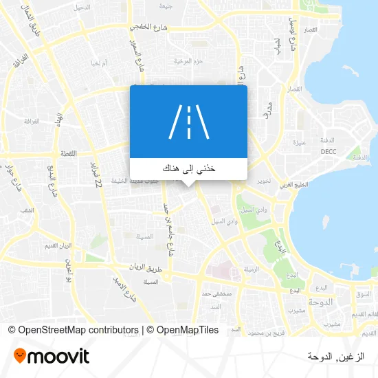 خريطة الزغين