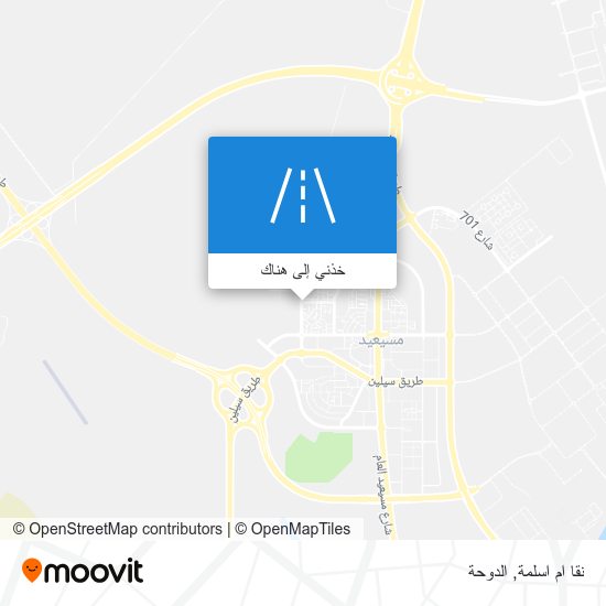 خريطة نقا ام اسلمة