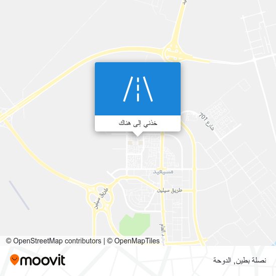 خريطة نصلة بطين