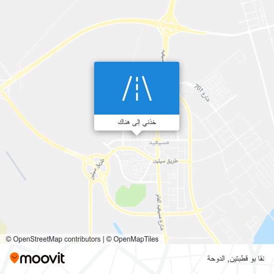 خريطة نقا بو قطبتين