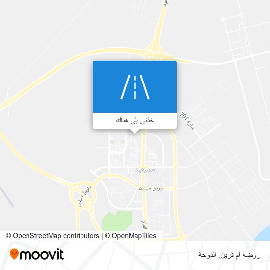 خريطة روضة ام قرين