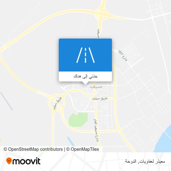 خريطة معيذر لعفاويات