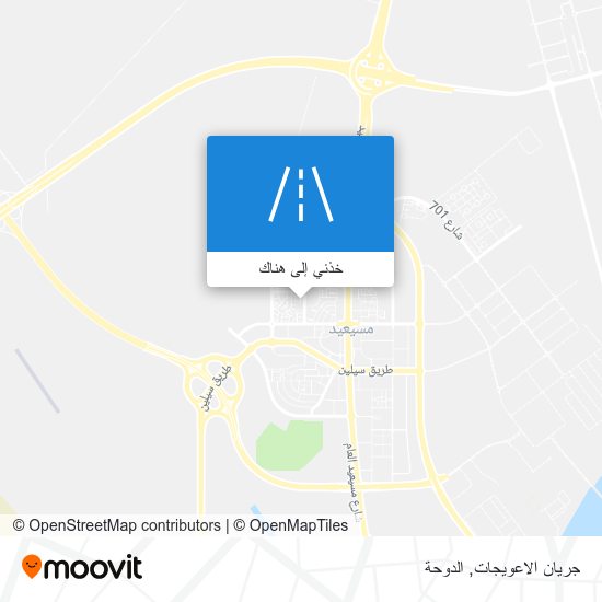 خريطة جريان الاعويجات