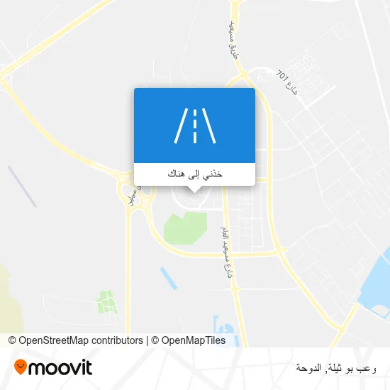 خريطة وعب بو ثيلة