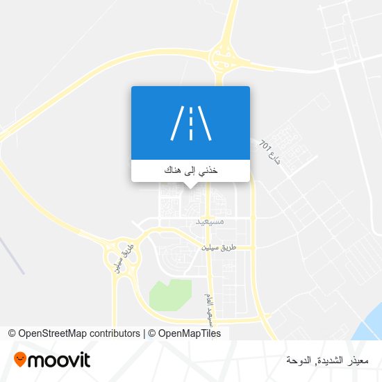 خريطة معيذر الشديدة