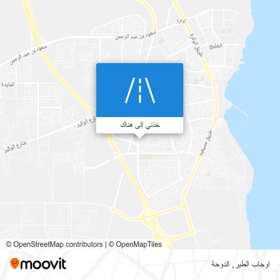 خريطة اوجاب الطير