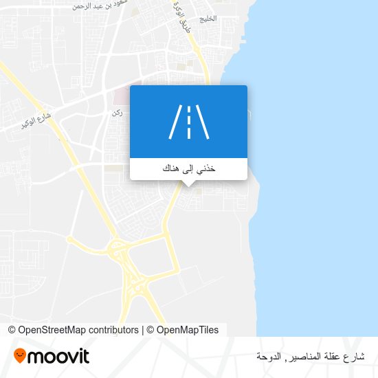 خريطة شارع عقلة المناصير