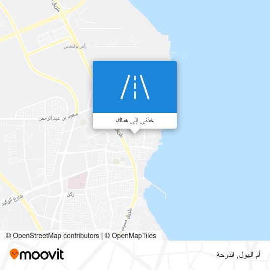 خريطة أم الهول