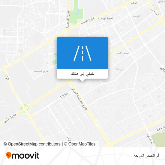 خريطة أم العمد