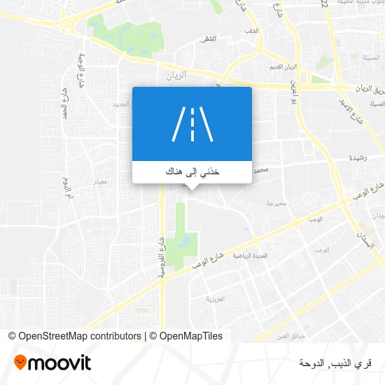 خريطة قري الذيب