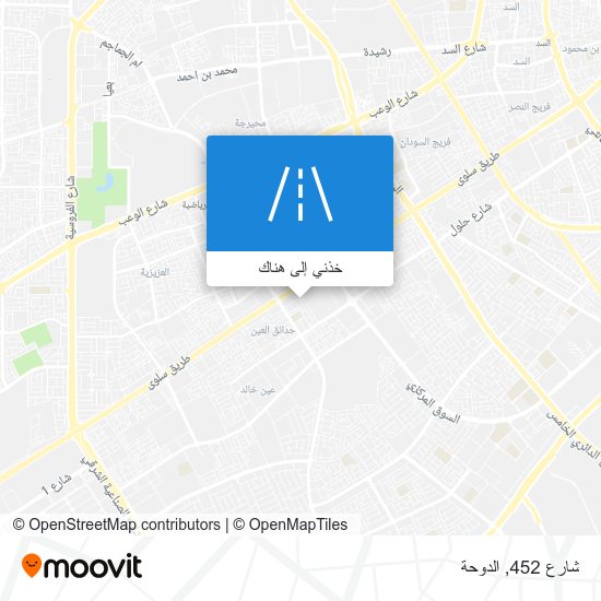 خريطة شارع 452