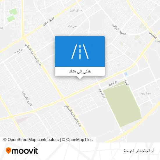 خريطة أم الجثجاث