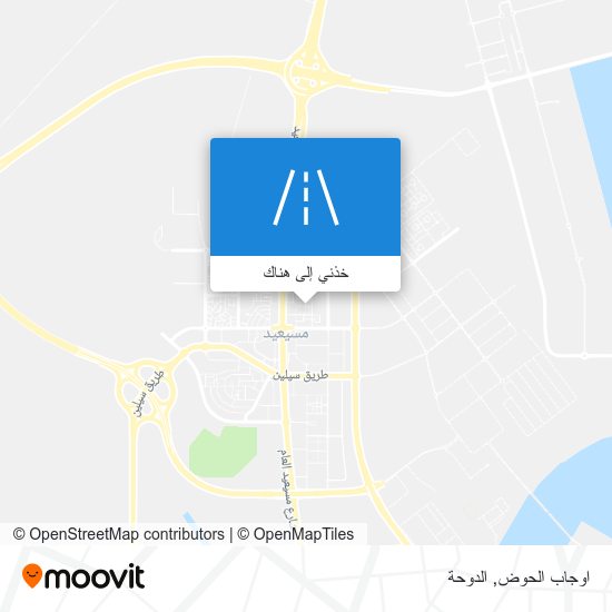 خريطة اوجاب الحوض