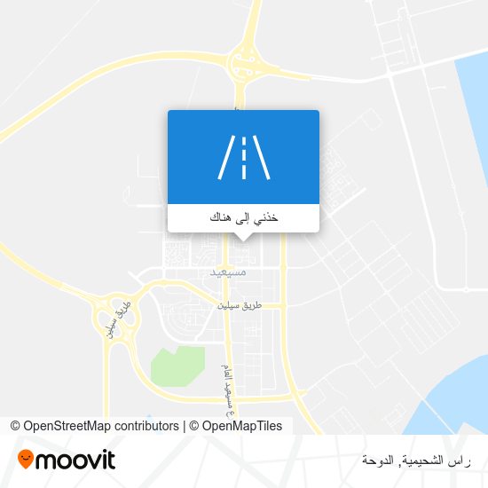 خريطة راس الشحيمية