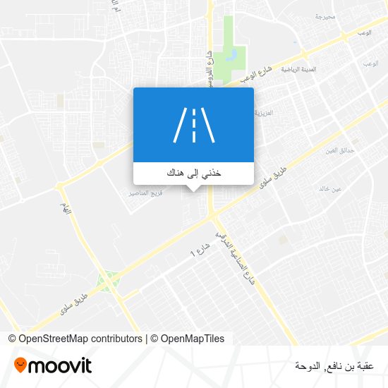 خريطة عقبة بن نافع