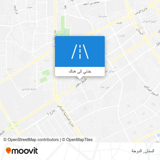 خريطة السنان