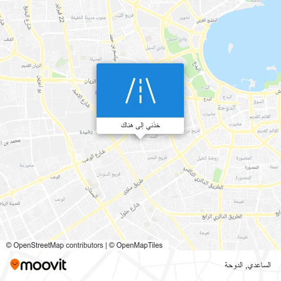 خريطة الساعدي