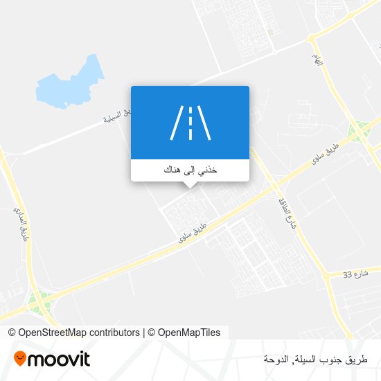 خريطة طريق جنوب السيلة